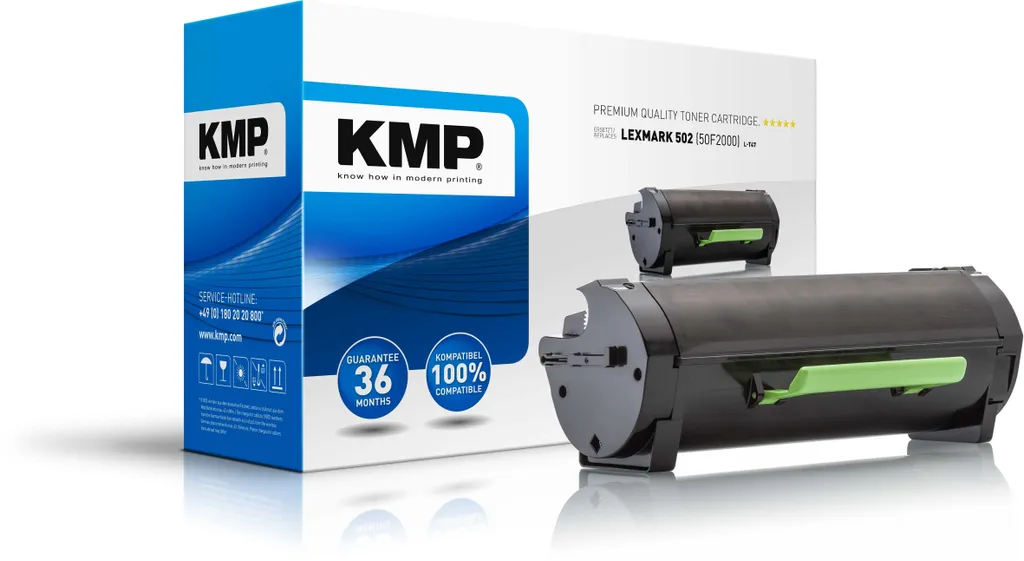 OFFERTA Toner KMP L-T47 Nero per Lexmark 502 | MS310-MS610