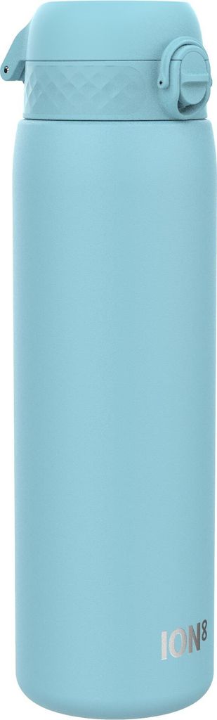 ION8 1 Liter Leicht Edelstahl Trinkflasche, Nicht IsoliertAuslaufsicher, Einhandöffnung, Sichere Verriegelung, Spülmaschinenfest, Klappdeckel, Tr...
