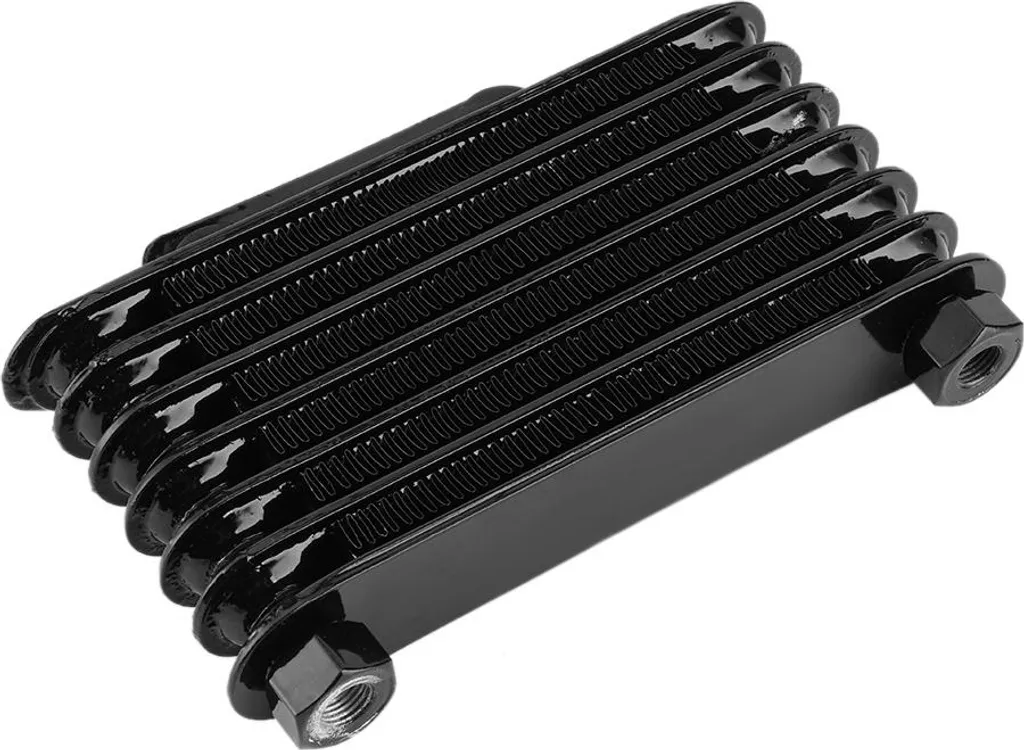 Refroidisseur d'huile 7 rangées en aluminium pour moteur moto 250cc
