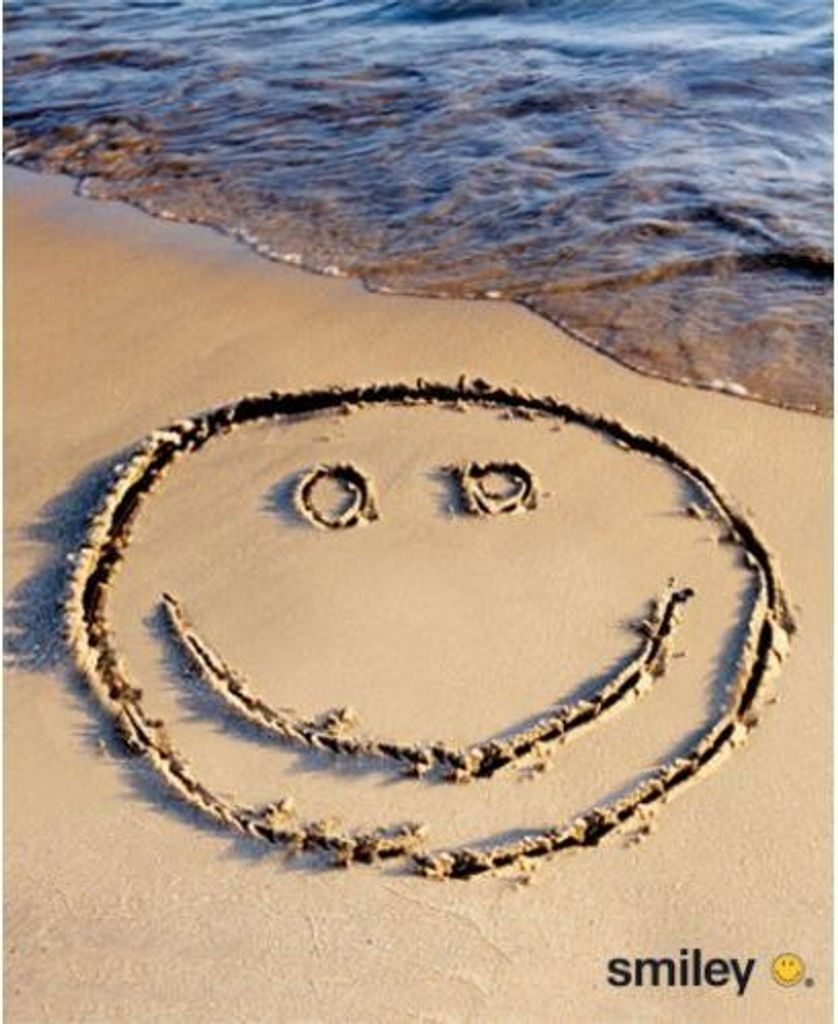Allgemeine Wünsche – Smiley - Minikarte mit Umschlag – Produktbild 
