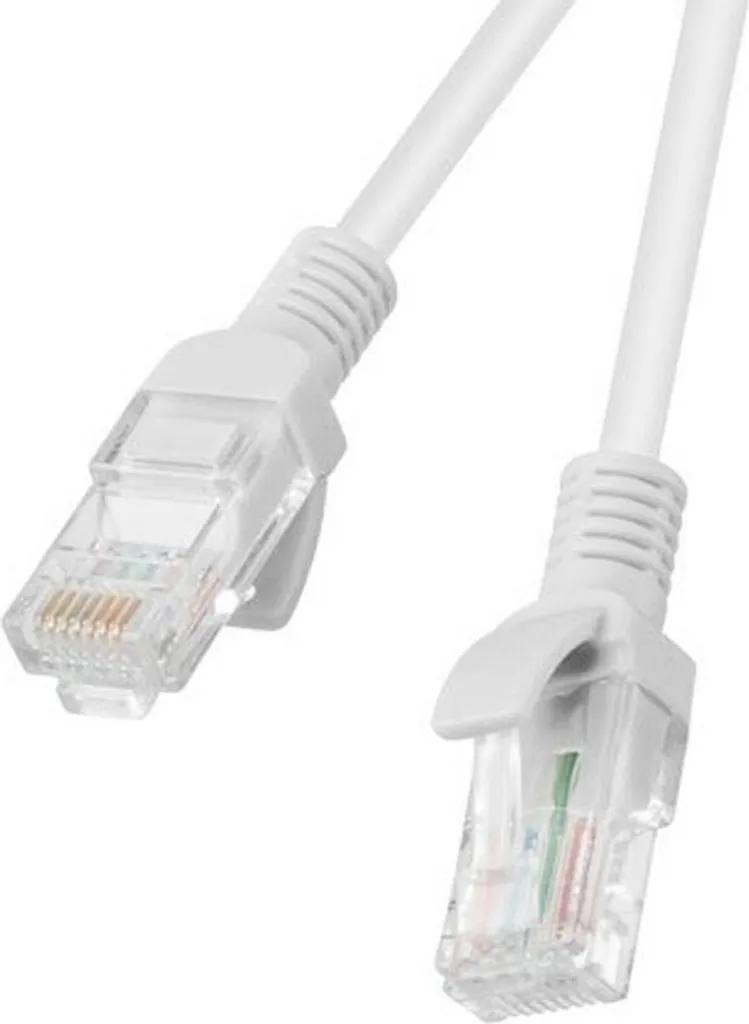 Cavo Ethernet 10m Grigio Lanberg Cat.5e UTP | Patch Cord PCU5-10CC-1000-S