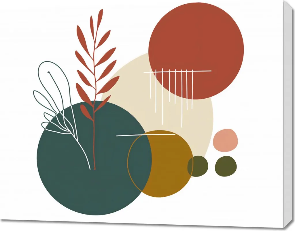 Décoration Murale Rythme du bruit 90x70 cm - Idéal pour Bureau Design