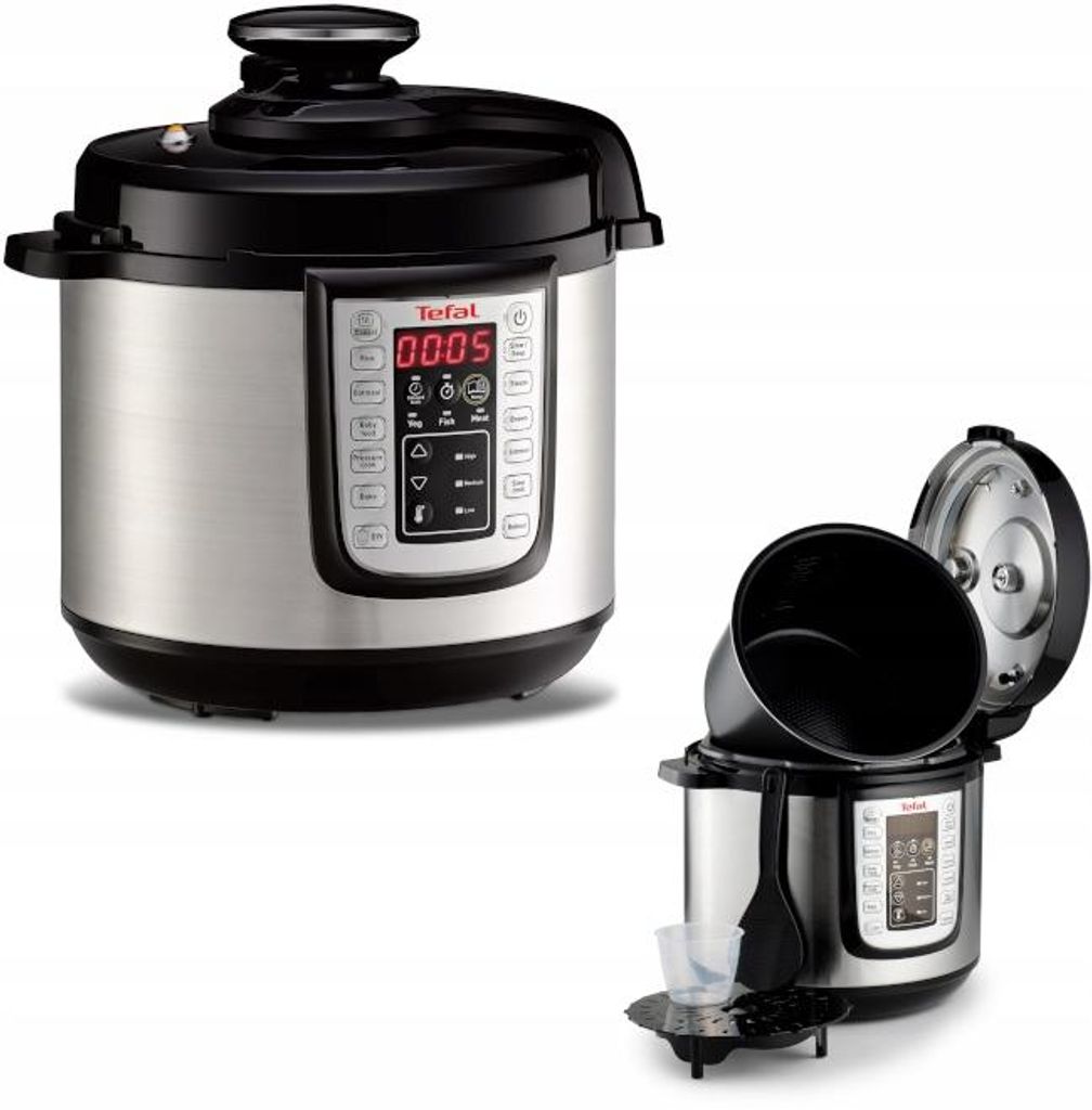 Tefal Core Range CY505E30 Multikocher, 6 l, 1200 W, 25 Programme