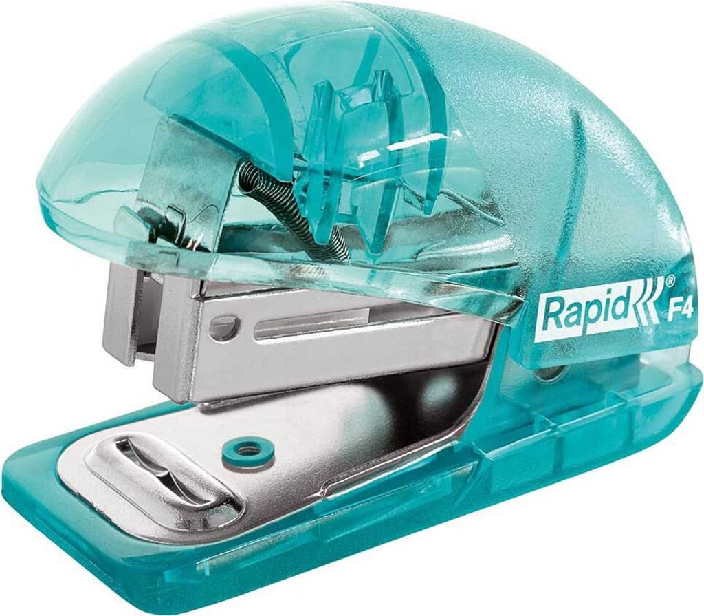 Rapid Blister Colour Breeze F4 Mini-hefter Blau Blau One Size