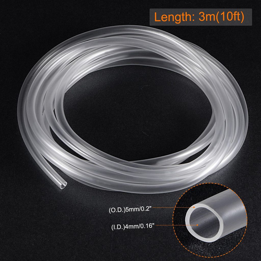 PVC Schlauch 4mm ID x 5mm OD, 3 Meter Kondensatschlauch Produktbild 