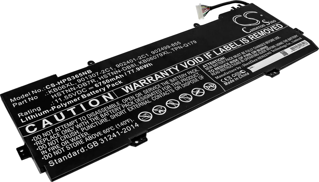 Batteria TECHTEK Compatibile HP Spectre x360 15-bl | Offerta Ricambio