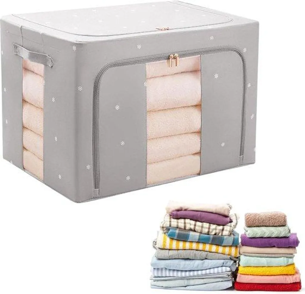 Armoire de rangement modulable XL pour linge de lit et vêtements blancs