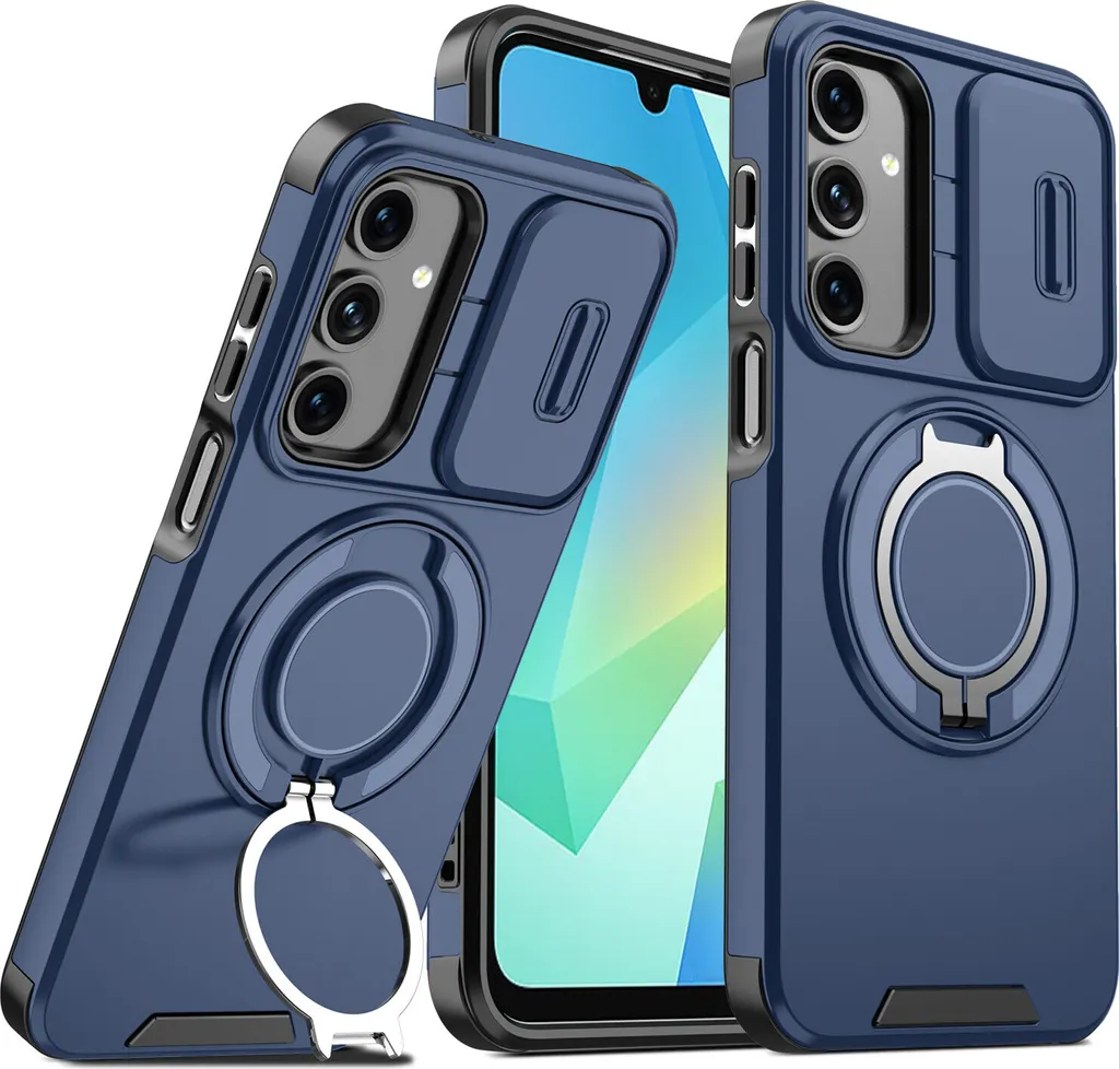 Cover Samsung A16 5G Blu: Custodia Antiurto per Sport e Outdoor