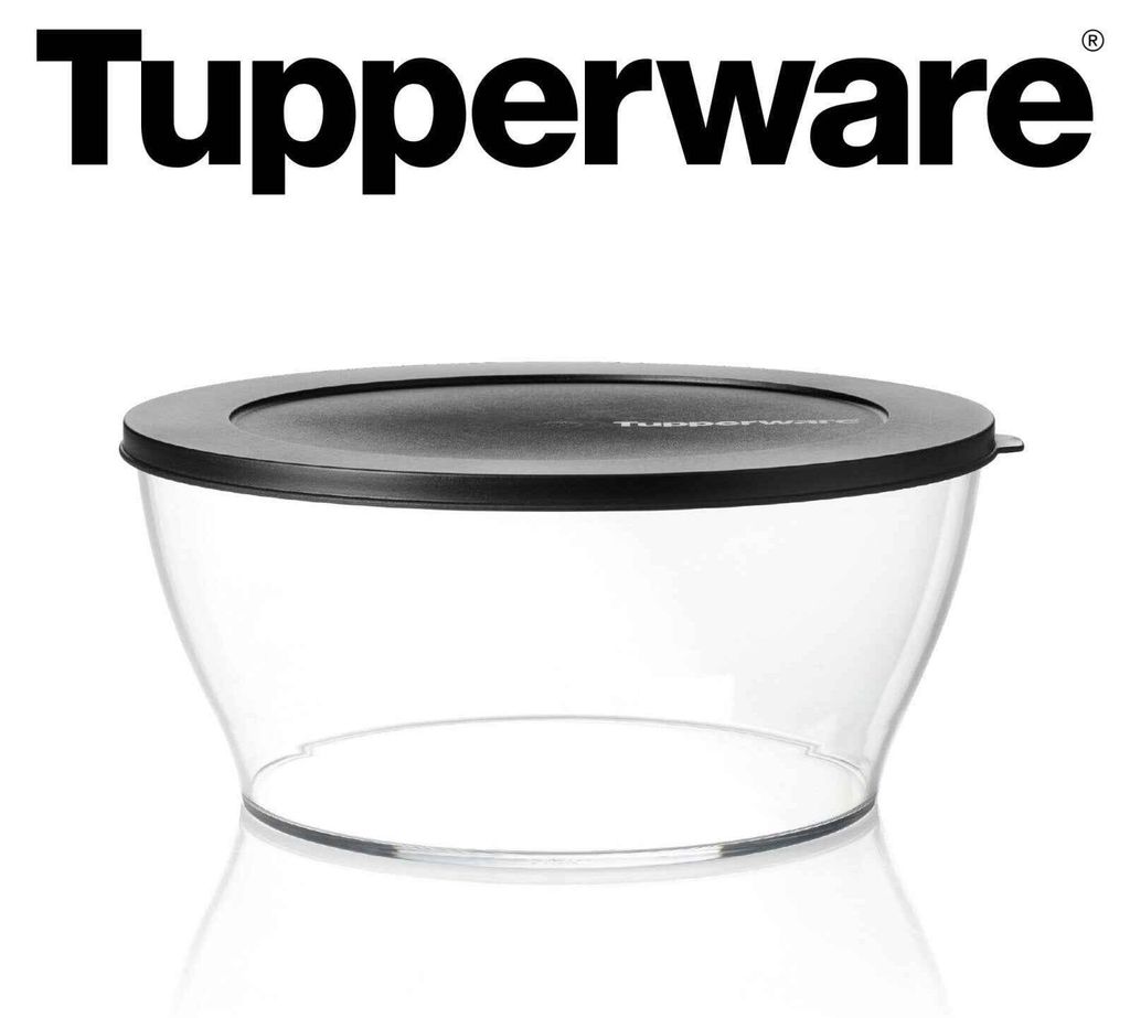 Tupperware Salatschüssel Clear Line, 2,4 L, Ø 22,9 cm, H Produktbild 