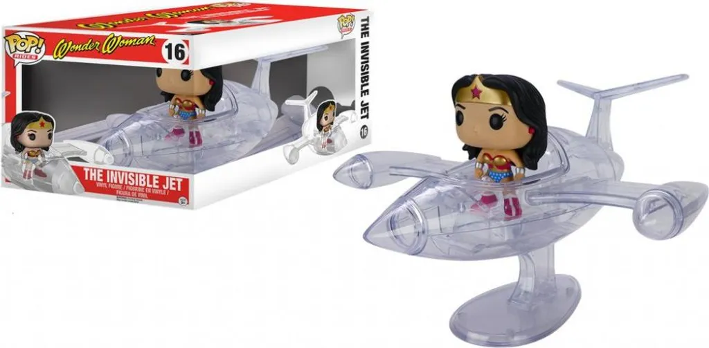 Déco Geek Wonder Woman Jet Invisible - Cadeau Idéal pour Collectionneur