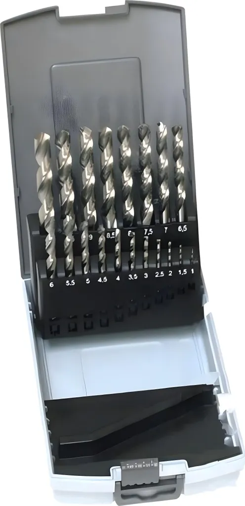 Coffret de forets pour métaux HSS JMP 19 pièces pour perceuse standard