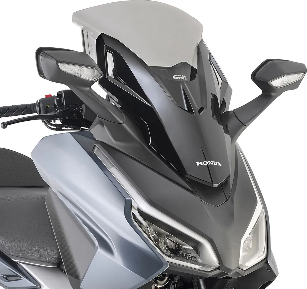Pare-brise fumé GIVI interchangeable avec l'original pour moto trail
