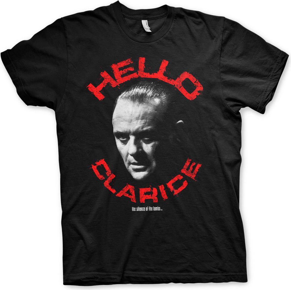 Silence Of The Lambs - Hello Clarice T-Shirt - XX-Large - Black