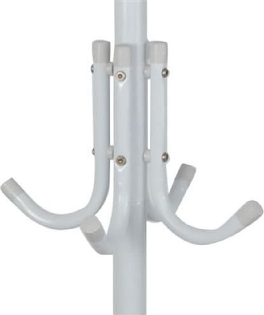 Kleiderbügel - 12 Haken - 170 cm - weiß Produktbild 8