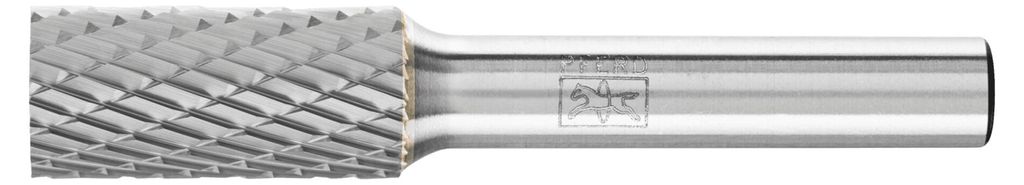 PFERD TOOLS Hartmetall Frässtift Zylinder ZYA Ø 12x25 mm Schaft-Ø 8 mm Z3P universal mittel kreuzverzahnt