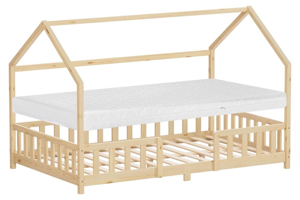 Dětská postel ML-Design 120 x 200 cm s matrací, ochrannou Obrázek produktu 