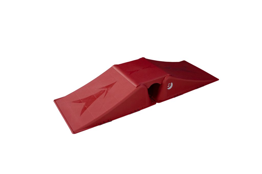 Sandora Skater Rampen-Set HI Impact, 3-teilig, 34050 rot Produktbild 