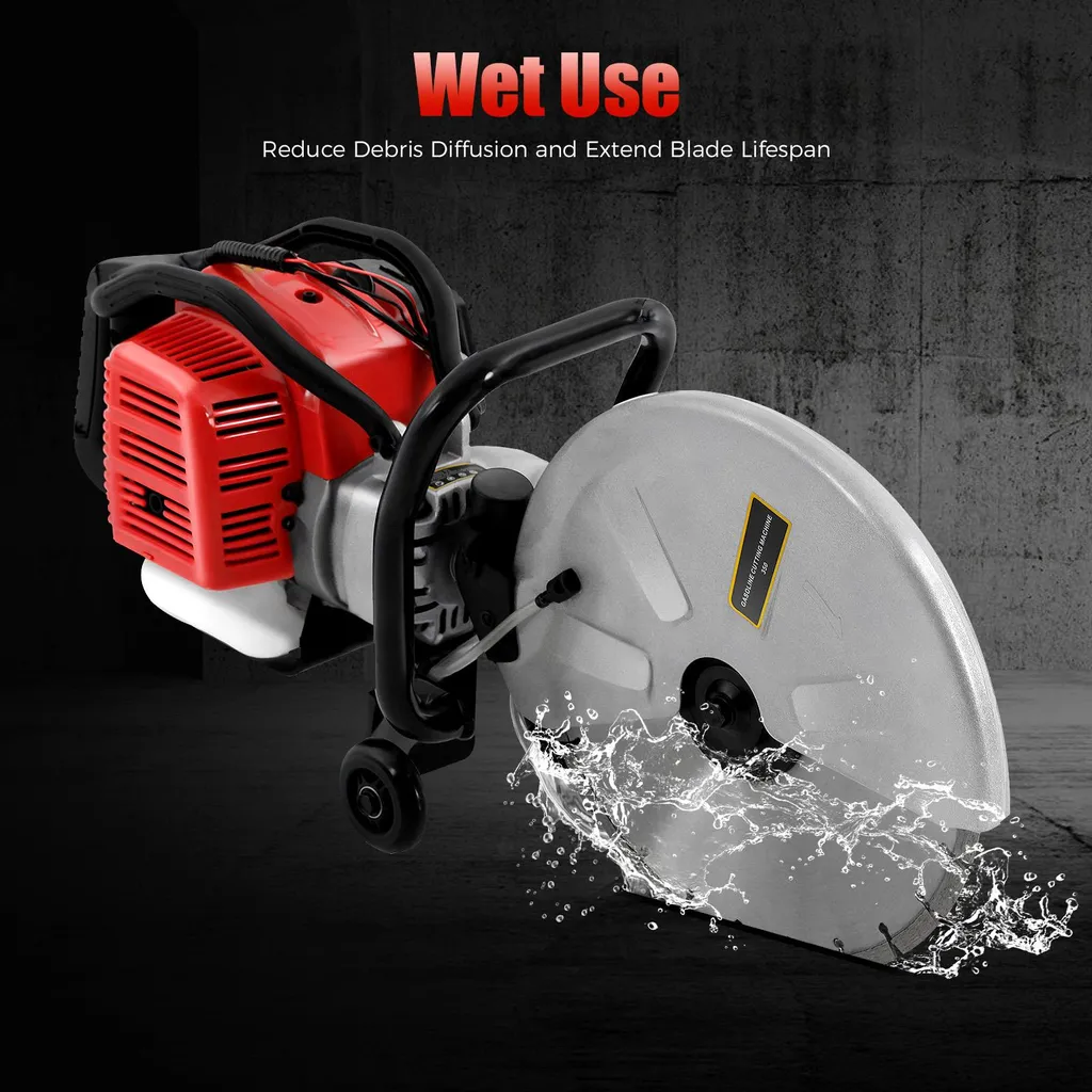 Tronçonneuse béton 1400W sans fil - Lame 33 cm haute performance - 5
