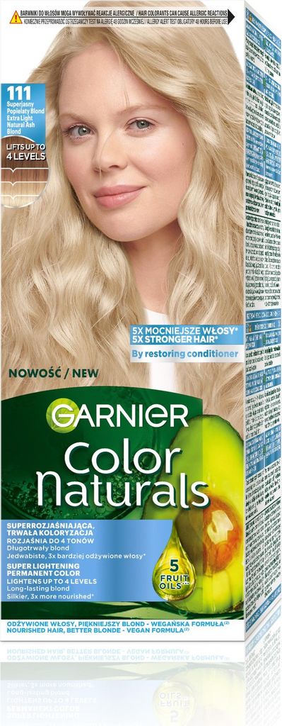 GAR COLOR N Super Bright -111 Aschblond& Produktbild 