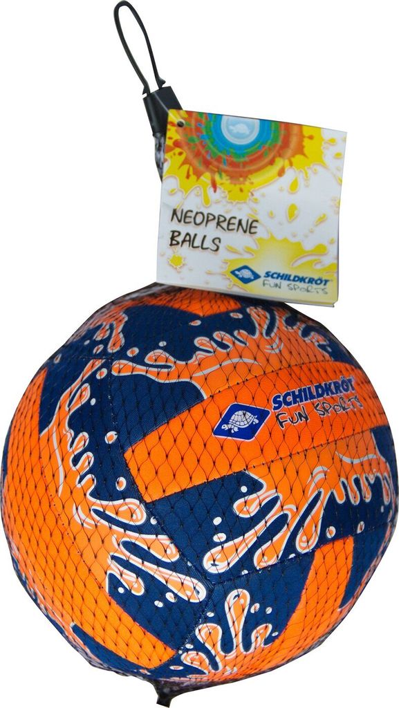 NEOPREN MINI-BEACHVOLLEYBALL, G2, blau/orange Produktbild 