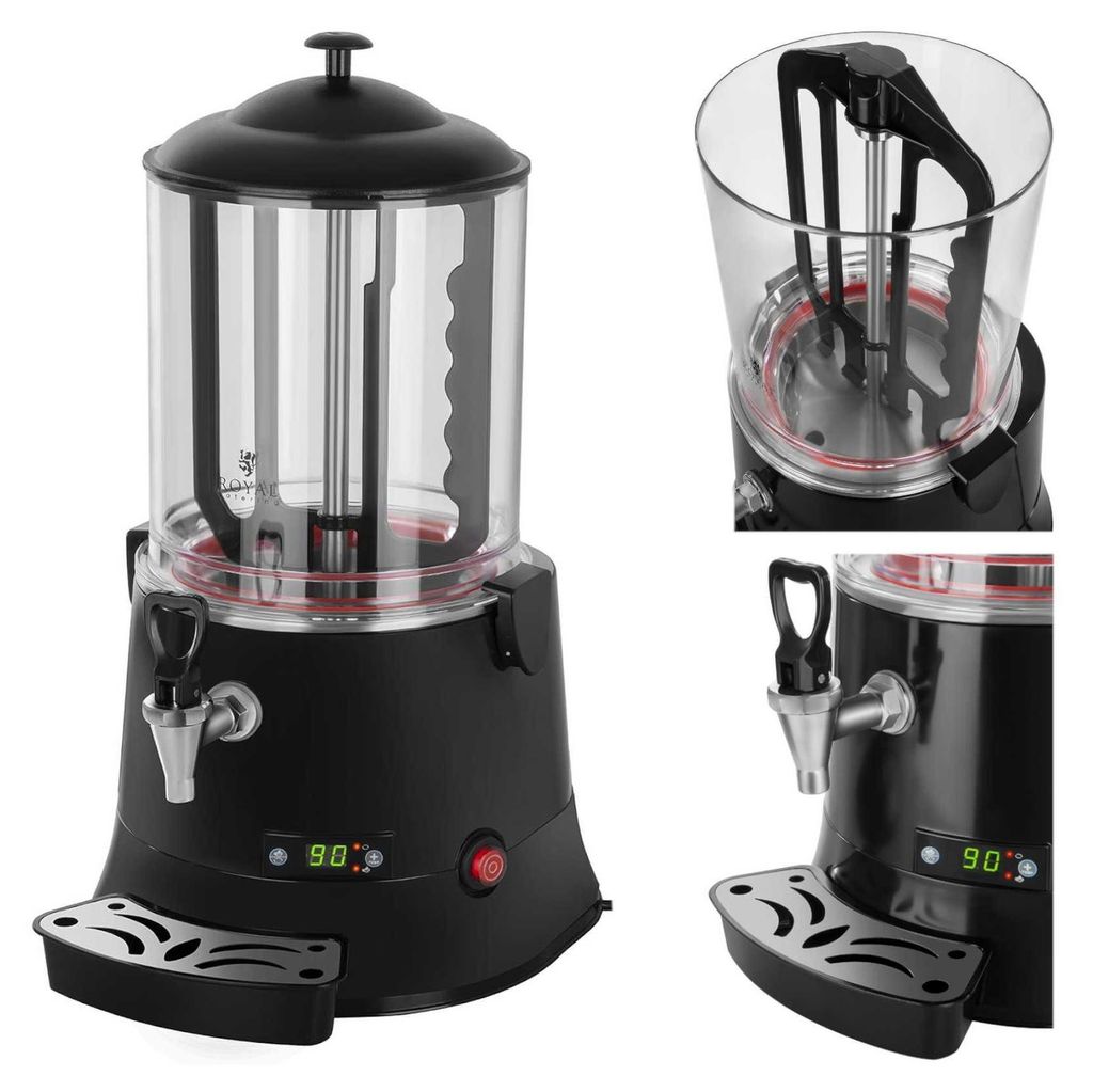Chocoladebereider, verwarming, dispenser voor warme Productafbeelding 