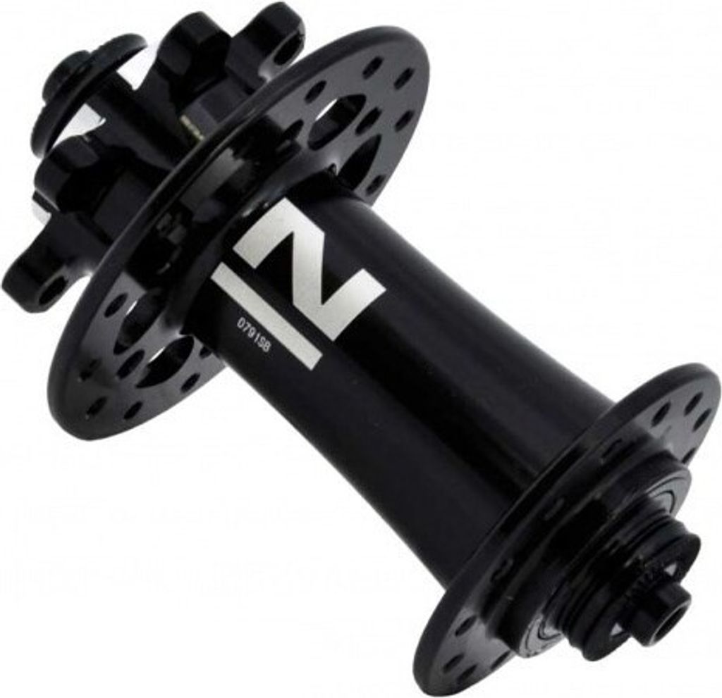 NOVATEC NT-D791SB Vorderradnabe mit Schnellspanner 36H Scheibe Schwarz
