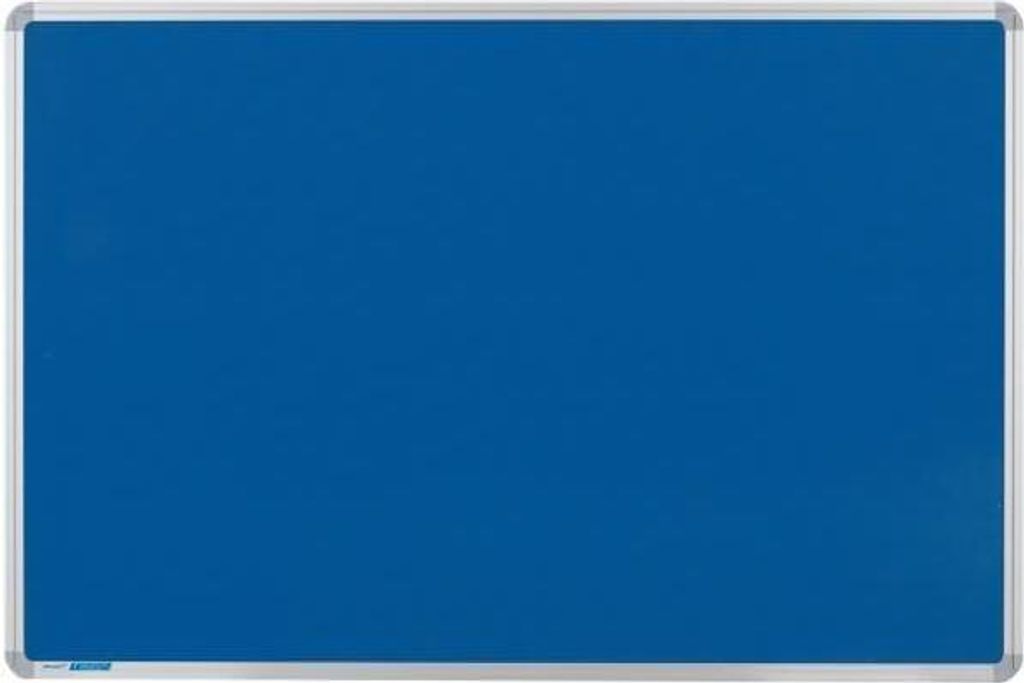 Pinntafel Filz 1000x750x22mm blau