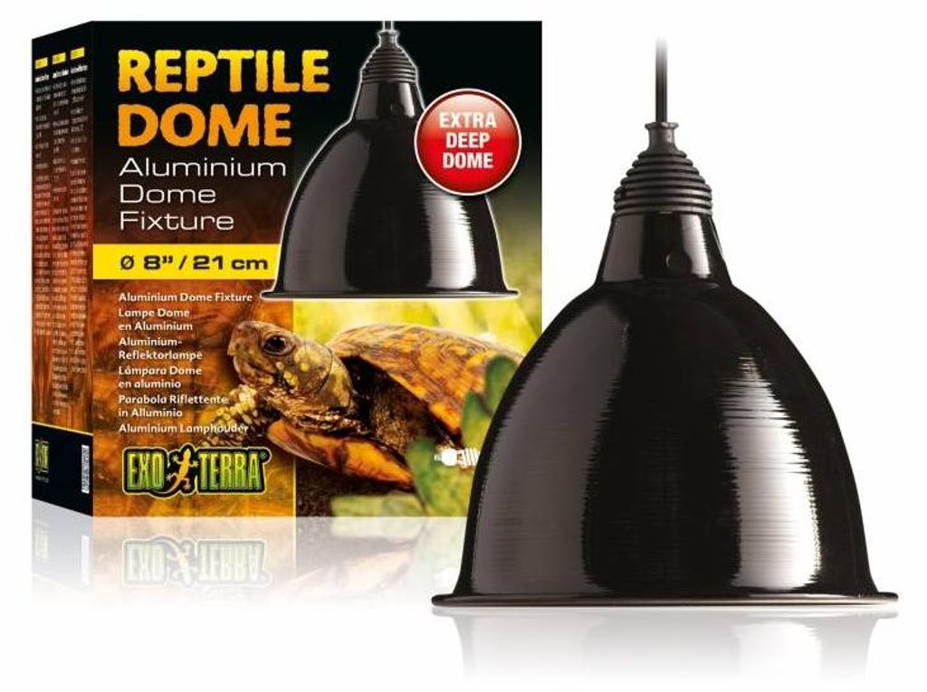 Exo Terra Reptile Dome Ø15 cm en Ø21 cm | extra diepe Productafbeelding 