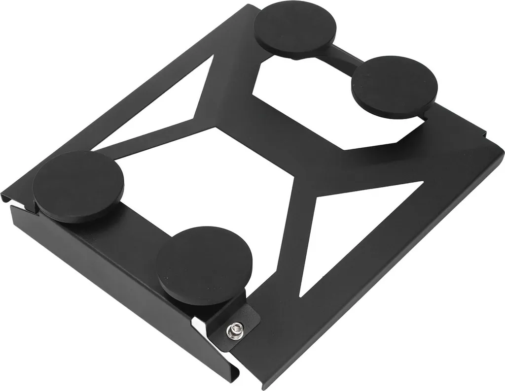 Support Satellite en Acier et Caoutchouc avec Ventouse Camping-Car 45cm