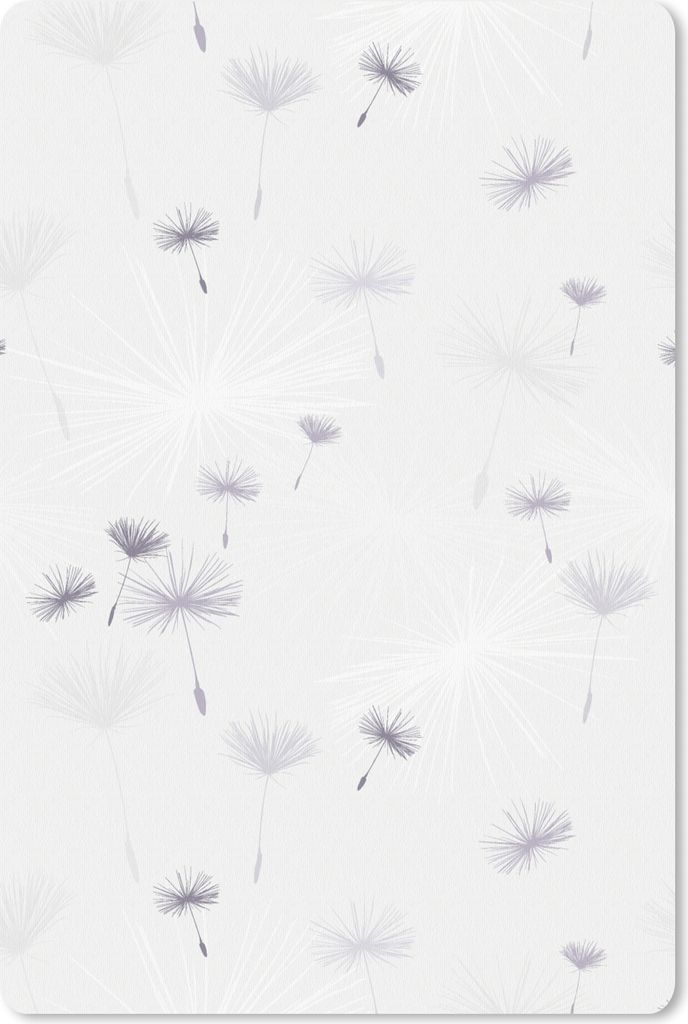 MuchoWow Mauspad Mousepad Design - Pusteblume - Blumen 18x27 cm - Mousepads - Maus Mat - Pad - Mausunterlage