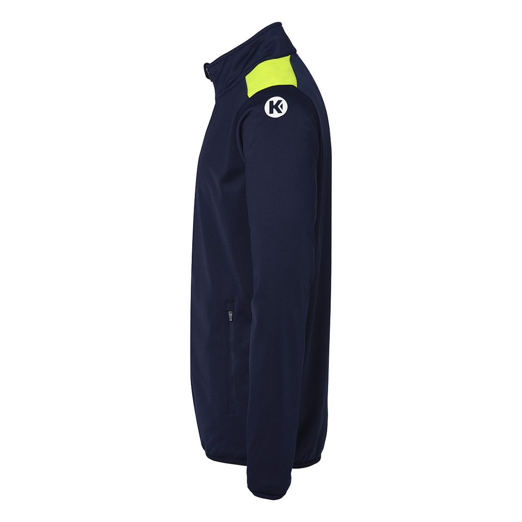 Kempa Emotion 27 Poly Jacke - marine/fluo gelb, Größe:152