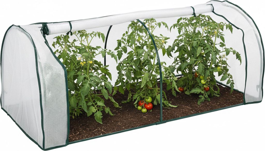 Relaxdays Vroegbouwkas, hoogte x breedte x diepte: 80 x 200 Productafbeelding 