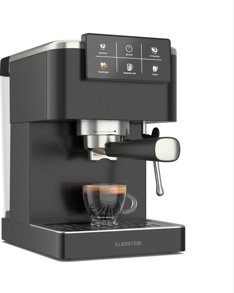 Klarstein SteelPresso Touch Machine à Café Grain – 20 Bars, Image du produit 