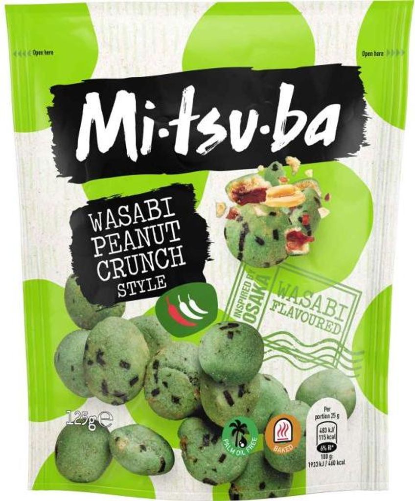 Mitsuba Wasabi Peanut Crunch Style 125g Produktbild 