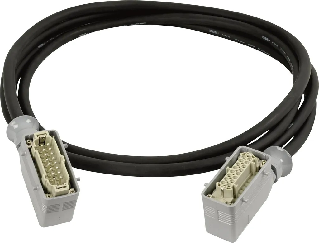 Câble 16 broches 16x1,5 mm² DAP avec Connecteurs Mâle-Femelle de 25 mètres