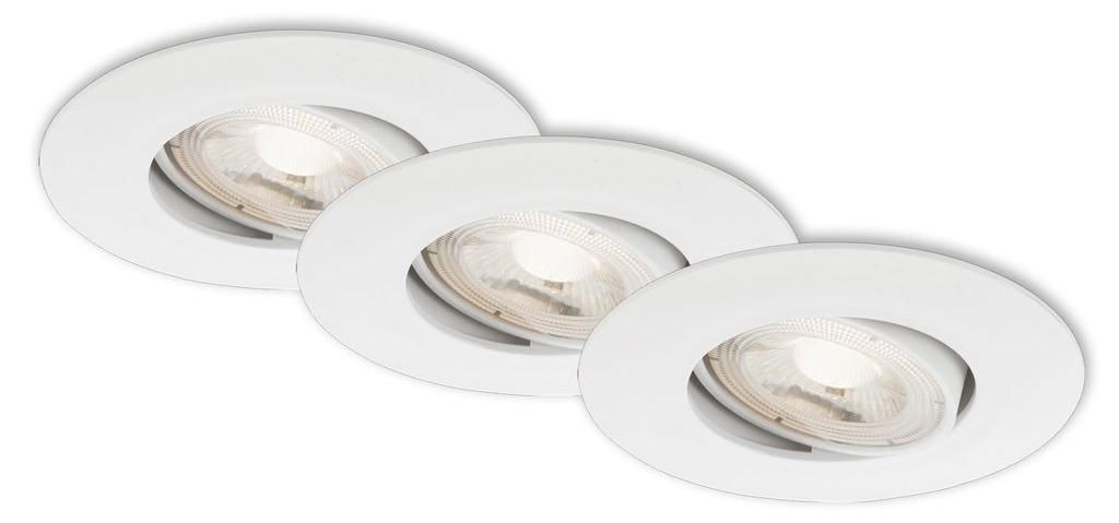 Lampe LED encastrée BRILONER LEUCHTEN KULANA, 5 W, 460 lm, Image du produit 