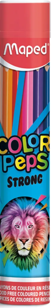 Matite Maped Color'Peps Strong 24 Pezzi: Addio Mine Spezzate a Scuola