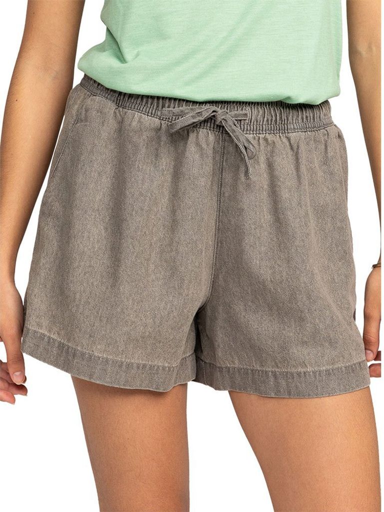 Roxy Lekeitio Grey Kurze Jeans Grau S Frau Grau S