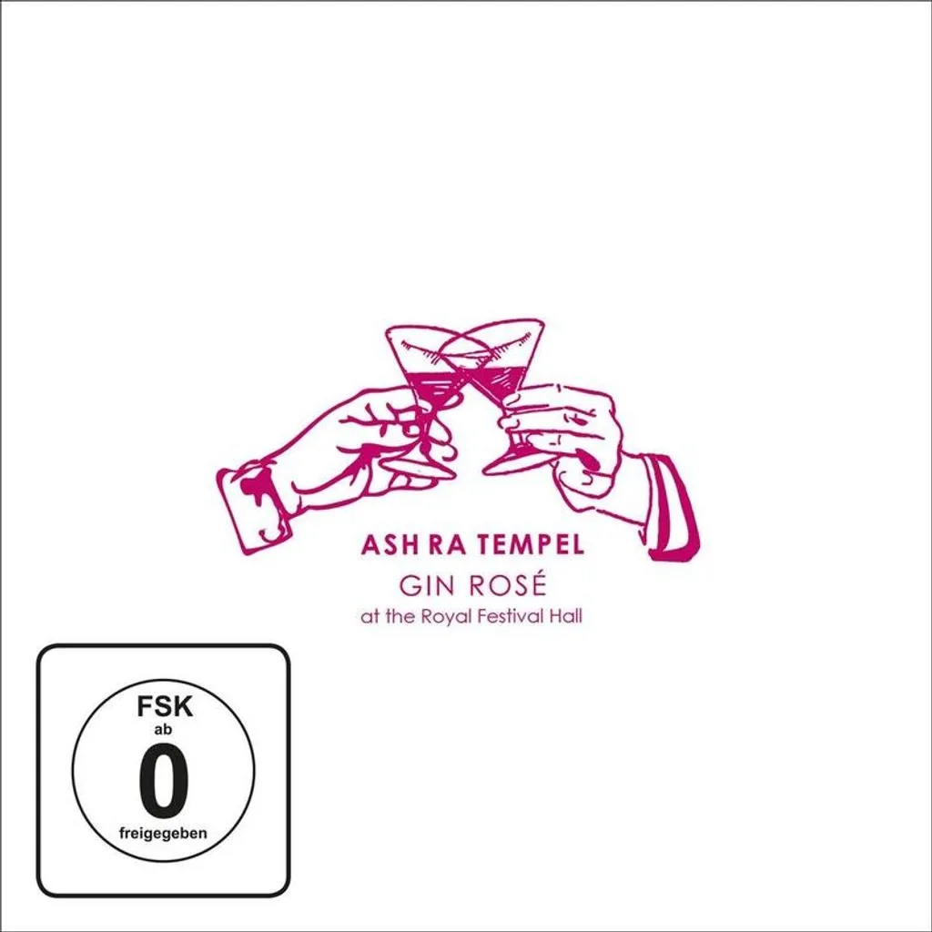 Album Ash Ra Tempel Gin Rosé CD - Édition Rock Psychédélique Allemand