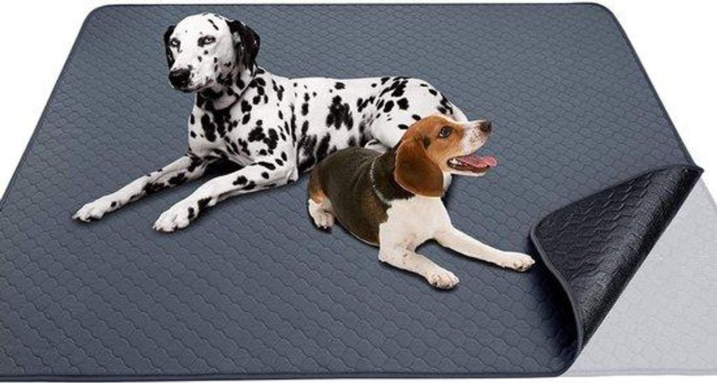 Hauswassereinigungsmat für Hunde, Katzen und Cavia's, 120 x 120 cm, schnell absorbierende, herstellbare Trainingsmatte mit Anti-Slip-Beschichtung