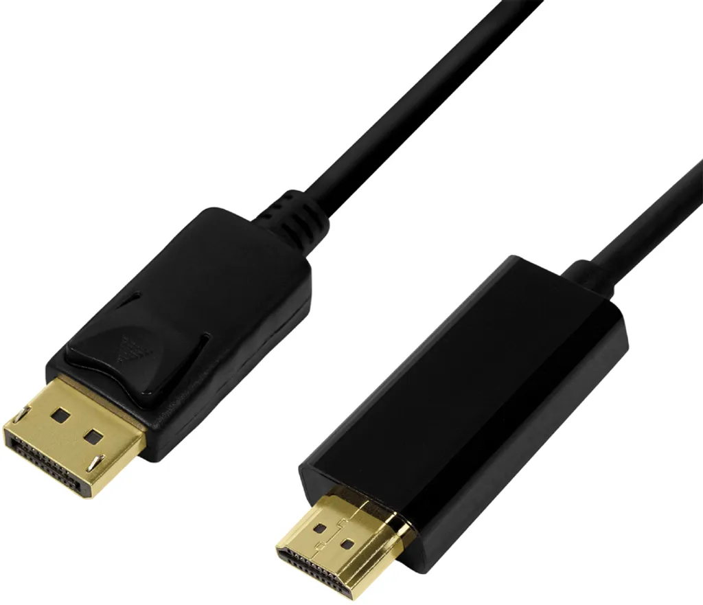 Cavo DisplayPort HDMI 3m LogiLink CV0128 | Adattatore 4K Nero
