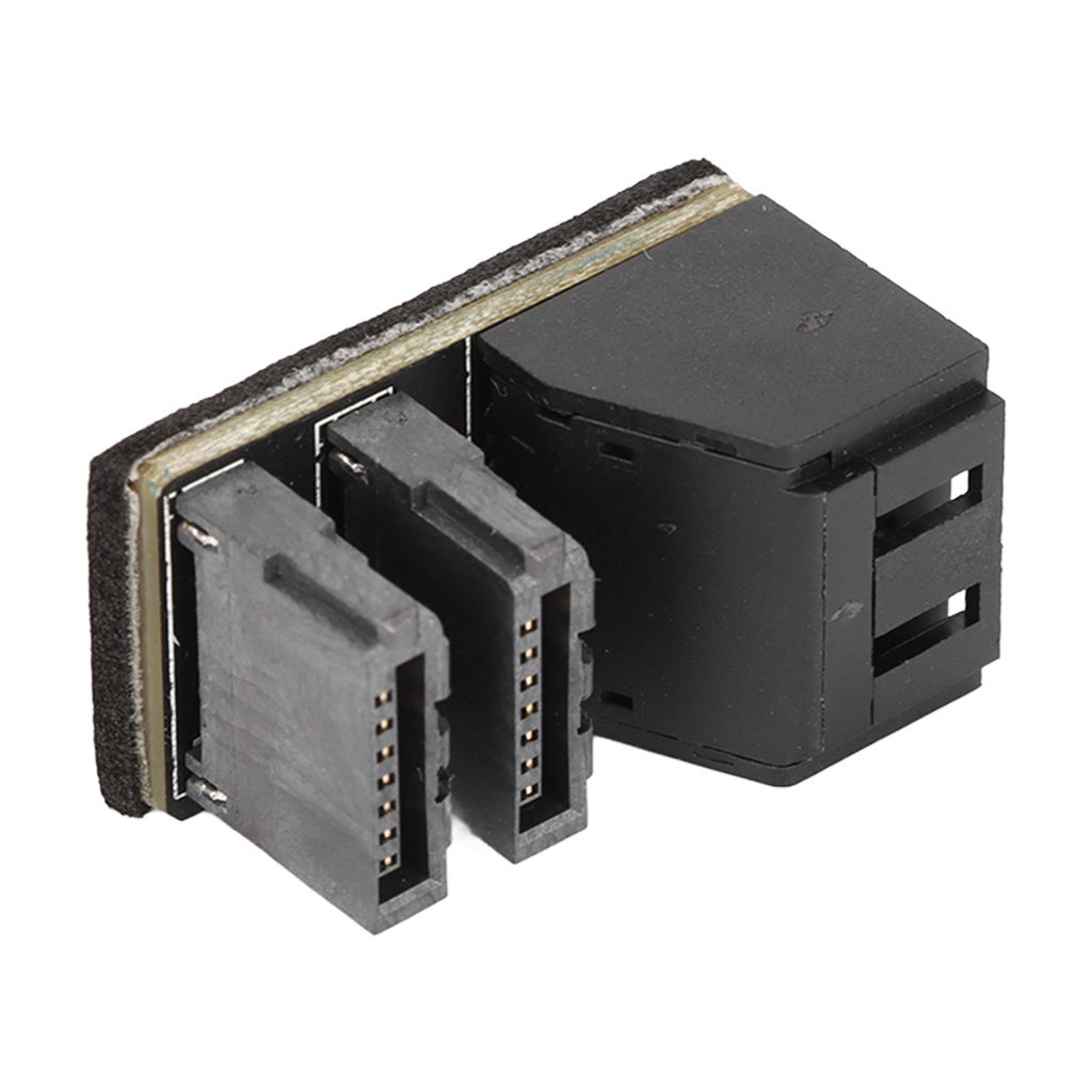 SATA 7Pin Dual Interface Adapter – 90° & 180° Drehung, 12G High-Speed, für PH572 Motherboard, 7Pin Dual SATA Adapter
