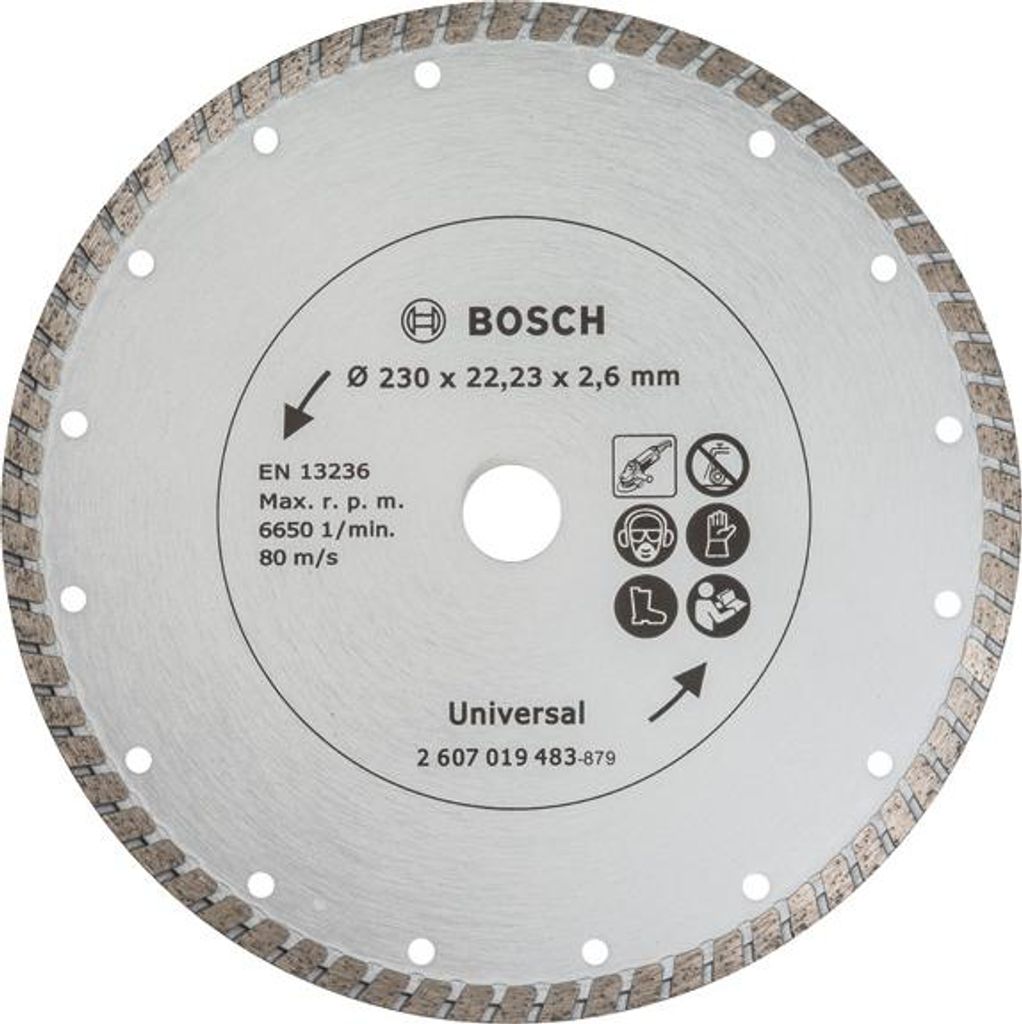 Diamanttrennscheibe Turbo, Durchmesser: 230 mm