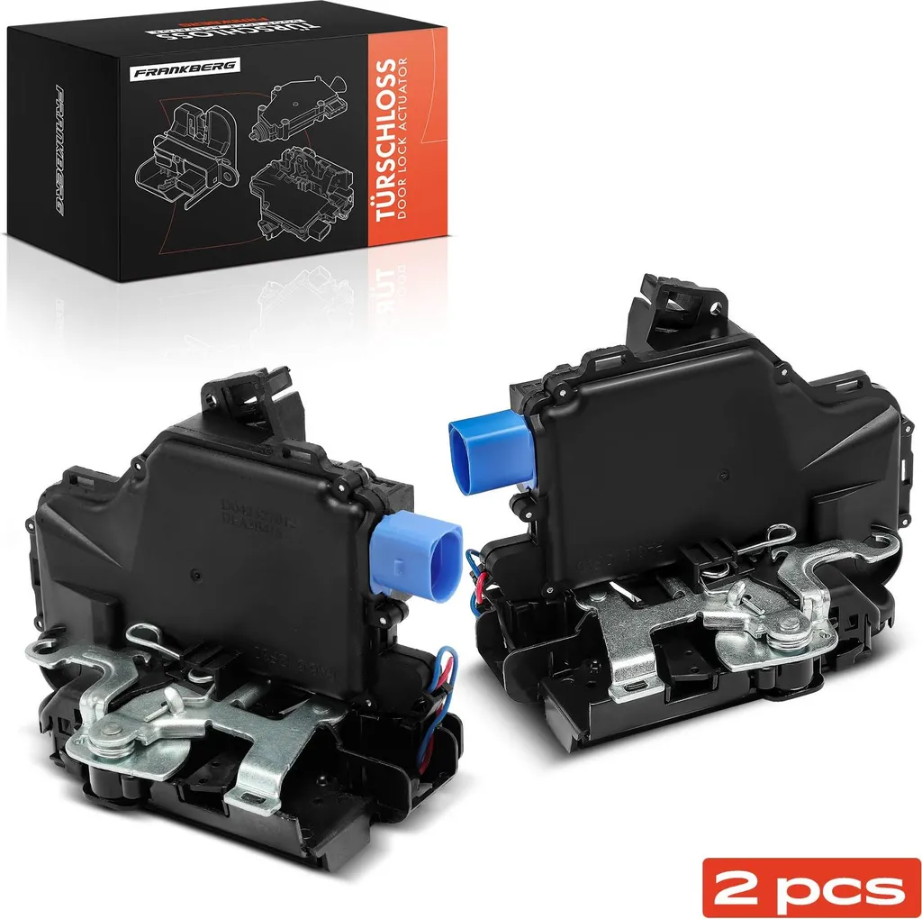 Kit Serrure de porte arrière pour réparer verrouillage VW Polo 2001-2009