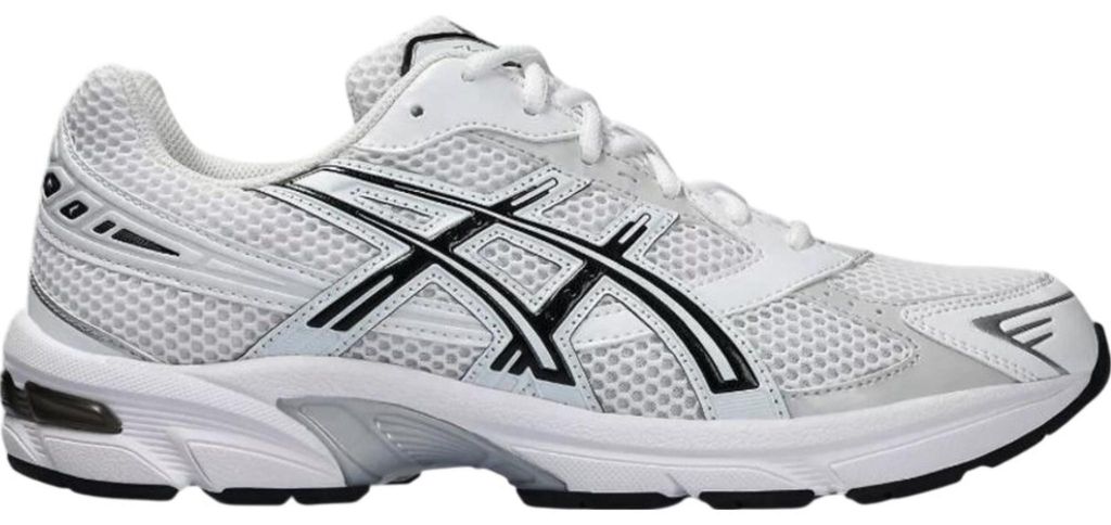 ASICS Gel-1130, couleur blanche et noire, taille US9.5, Image du produit 