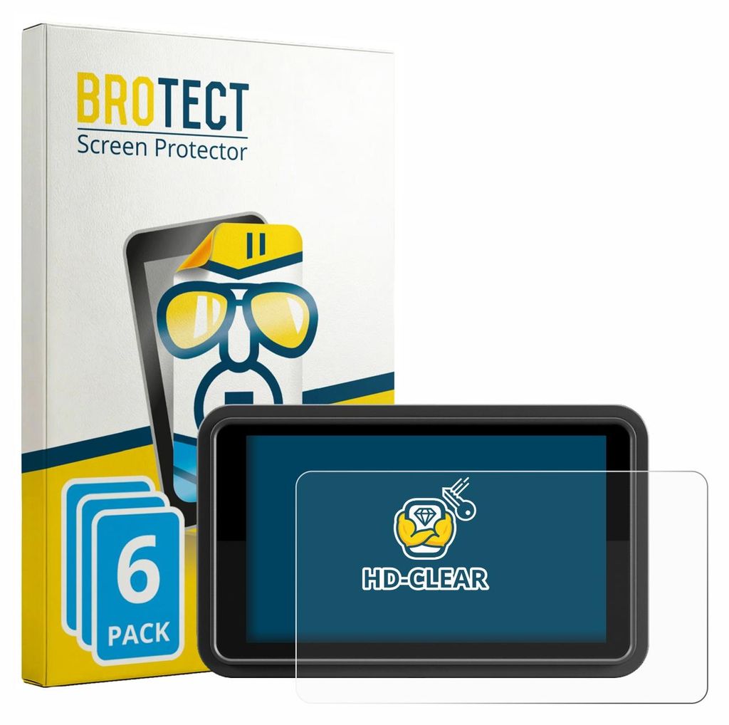 6x Für Atomos Ninja TX GO 5" Schutzfolie BROTECT Displayschutz Display Schutz Folie Klar Transparent