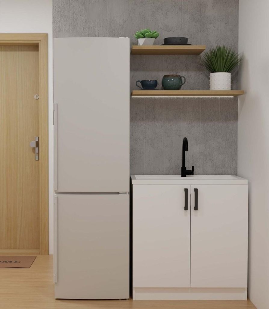 Küchenschrank Unterschrank Katia D-80 WHITE Produktbild 
