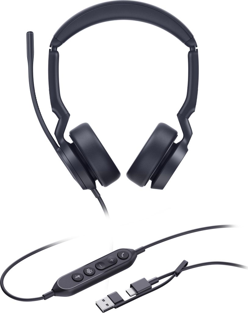 Yealink UH44 Dual Teams USB-C/A Headset, Kabelgebunden, 20 Produktbild 