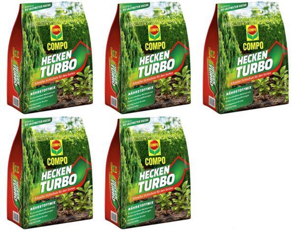 COMPO Heckenturbo NPK(MgO)-Dünger für Hecken 20 kg, Produktbild 