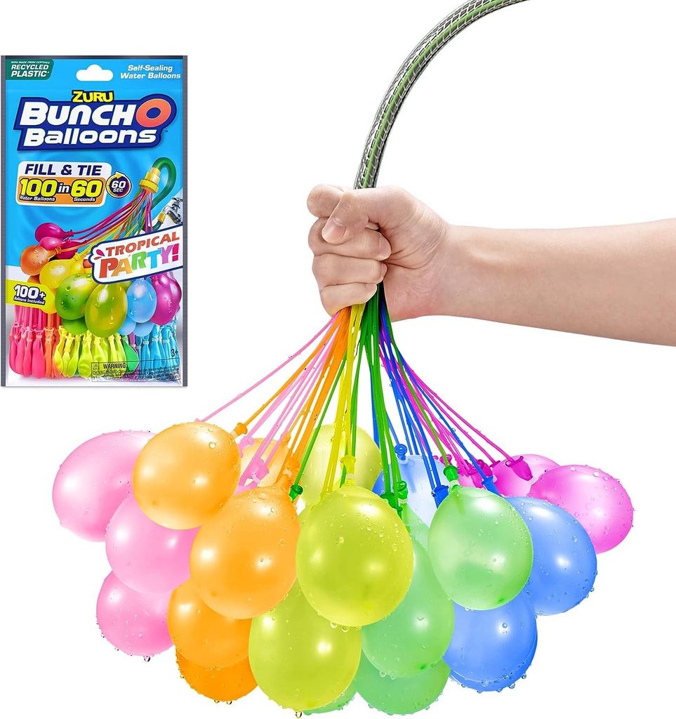 BUNCH O BALLOONS ?Tropical Party 3 100er Pack? Produktbild 